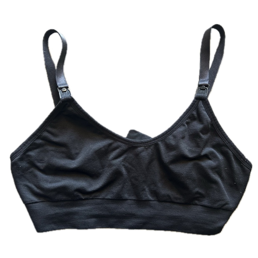 Joyspun Maternity Breastfeeding Black Bra Size XL